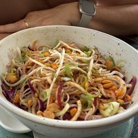 Asian salad  at Mizu in Ericeira