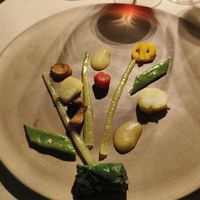 Assorted vegetables at Il Convivio Troiani in Rome