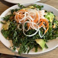 Kale salad (this is just half!, no cheese)  at Wheat Penny Oven and Bar in Dayton
