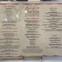 Drink menu  at Wheat Penny Oven and Bar in Dayton