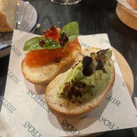 Vegan toasts  at Bistro op 3 in Medemblik