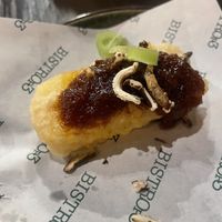 Fried sushi rice with XO sauce  at Bistro op 3 in Medemblik