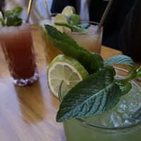 cocktails and homemade lemonades  at Yume Ramen Hamburg in Hamburg