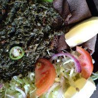 Hamli (Färsk spenat) at Habesha in Gaevle