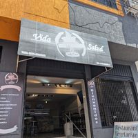 The signage at Restaurante Vegetariano in San Cristobal