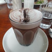 Oat hot chocolate at Local Customs in Adamstown