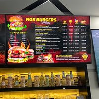 Breaktime Burger Menu: Various burger options including vegan "Orientale" (falafel patty) and "Le Belge" (hash brown patty). Vegan sauces available.  at Breaktime Burgers in Luxembourg City