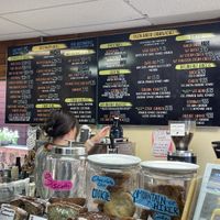 Oat, almond, and coconut milk alternatives available    at New Moon Bakery and Cafe in Nederland