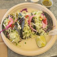 Nopales tacos at Green Tomato Grill in Orange