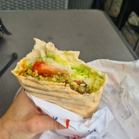 Falafel wrap vegan at Sahha Imbiss - Kiosk in Augsburg