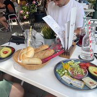 Outdoor seating  at Café Seehof Rust in Rust
