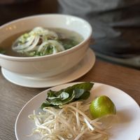 Beef pho  at Veggie House in Los Angeles