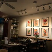 Cozy restaurant at Veggie House in Los Angeles