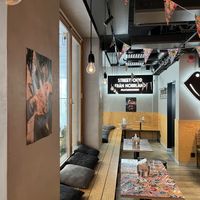 Seating  at Bastard Burgers - Sankt Paulsgatan in Stockholm
