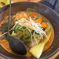 spicy mayo vegan ramen  at Takumi - Rotterdam Markthal in Rotterdam
