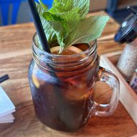 Homemade iced tea  at Takumi - Rotterdam Markthal in Rotterdam