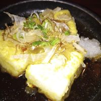 Agedashi tofu at Takumi Cuisine in Decatur