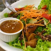 inventive, crunchy & nutrient bursting ... salad at Idealite - Jalan Gottlieb in Penang