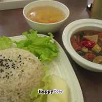 Lovely rice set at Idealite - Jalan Gottlieb in Penang