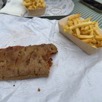 Excellent vegan grilled sandwich  at Nadias Sandwich in Aalborg