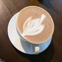 Coconut milk mocha at Beag Cafe in Kilrush