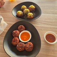 Round 1 of momos at Mo:Mo Mauritius in Quatre Bornes