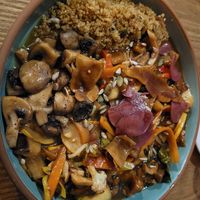 Stir fry al coope at Mercado Municipal in Villa De Leyva