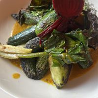 Cosecha de vegetales al curry  at Mercado Municipal in Villa De Leyva