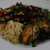 Quinoa Salad at Mercado Municipal in Villa De Leyva
