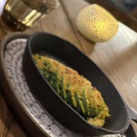 Skillet Avocado 🥑 with Vegan Cheese only $5  at ippudo V in Brooklyn