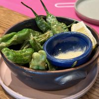 Fried peppers   at ippudo V in Brooklyn