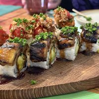 Brooklyn bridge sushi   at ippudo V in Brooklyn