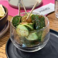 Cucumbers   at ippudo V in Brooklyn