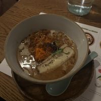 Tonkotsu ramen  at ippudo V in Brooklyn