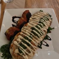 Ravioli with side of vegan meatballs   at Sage Bistro - Cloud Kitchen in Culver City