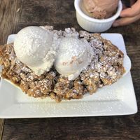 Apple cobbler  at Sage Bistro - Cloud Kitchen in Culver City
