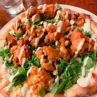 Buffalo cauliflower pizza  at Sage Bistro - Cloud Kitchen in Culver City