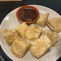 Tofu frito  at SaluTé in Heredia