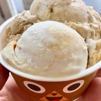 Coffee and Pooh bear tub at Mauds - Ormeau in Belfast