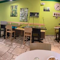 The main room at Cibo in Aosta