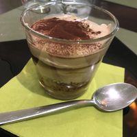 Tiramisu con crema al caffè   at Cibo in Aosta