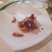 Bruschetta with vegan Mayonnaise and cabbage at Cibo in Aosta