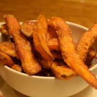 sweet potato fries at Next Level Veggie Grill - Downtown in Seattle