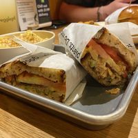 Tuna style sandwich at Veggie Grill by Next Level - Downtown in Seattle