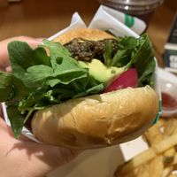 House Veggie Burger at Veggie Grill by Next Level - Downtown in Seattle