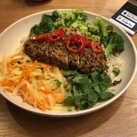 So yummy  #Veganuary at Veggie Grill by Next Level - Downtown in Seattle