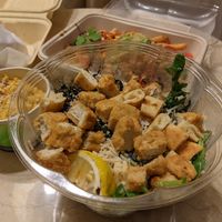 Kale salad with chkn at Veggie Grill by Next Level - Downtown in Seattle