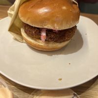 Crab cake sandwich  at Veggie Grill by Next Level - Downtown in Seattle