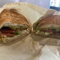 BLT croissant   at Next Level Veggie Grill - Downtown in Seattle