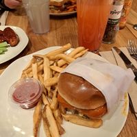 Buffalo Chicken Burger at Veggie Grill by Next Level - Downtown in Seattle